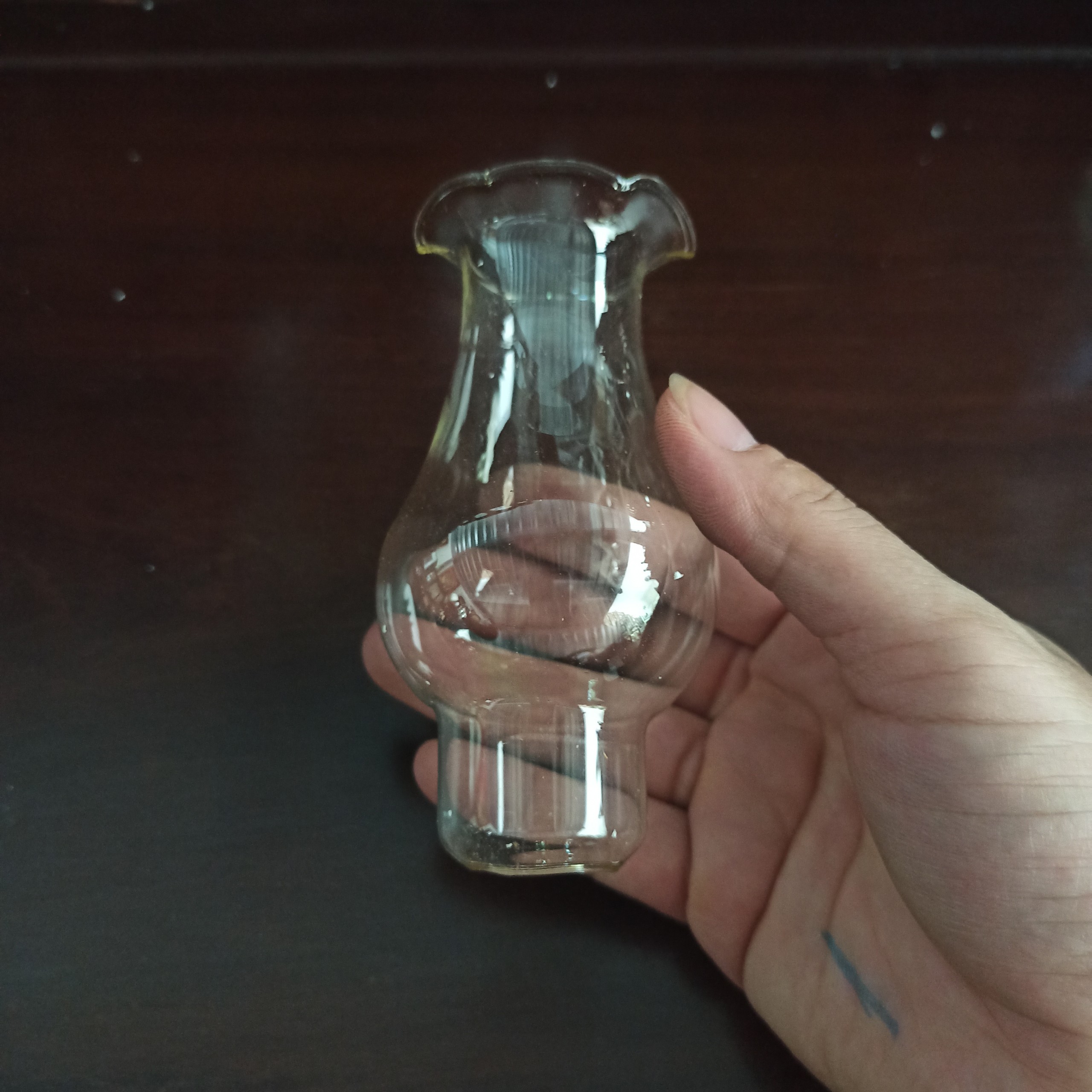 Bóng đèn dầu thủy tinh, bóng thủy tinh, nọng đèn dầu