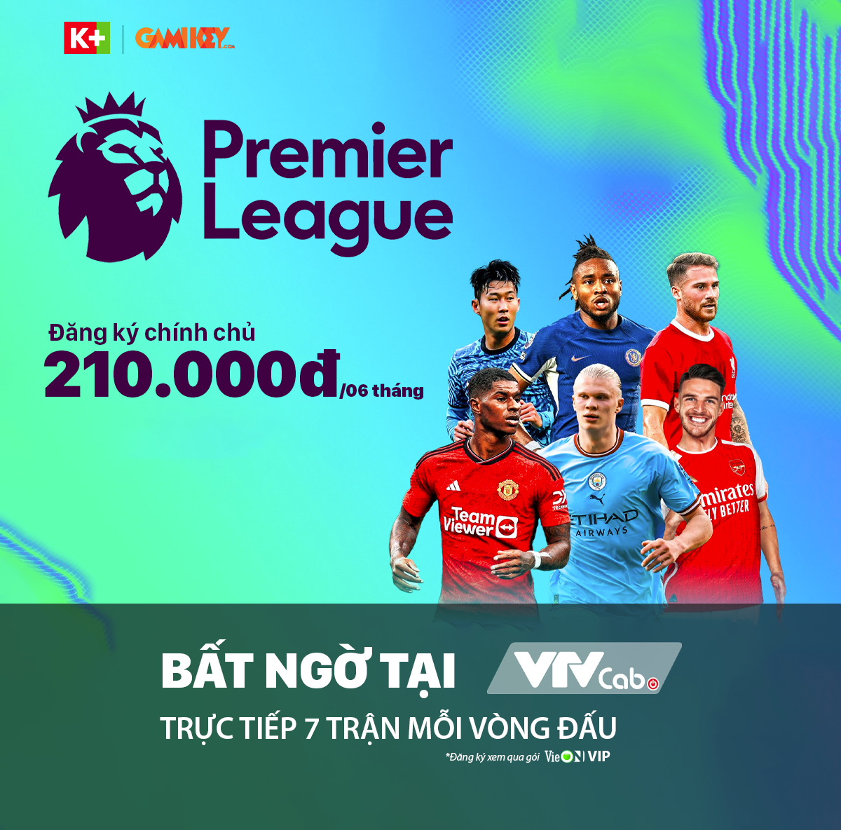 Nâng cấp chính chủ tài khoản Vieon VIP 6 tháng