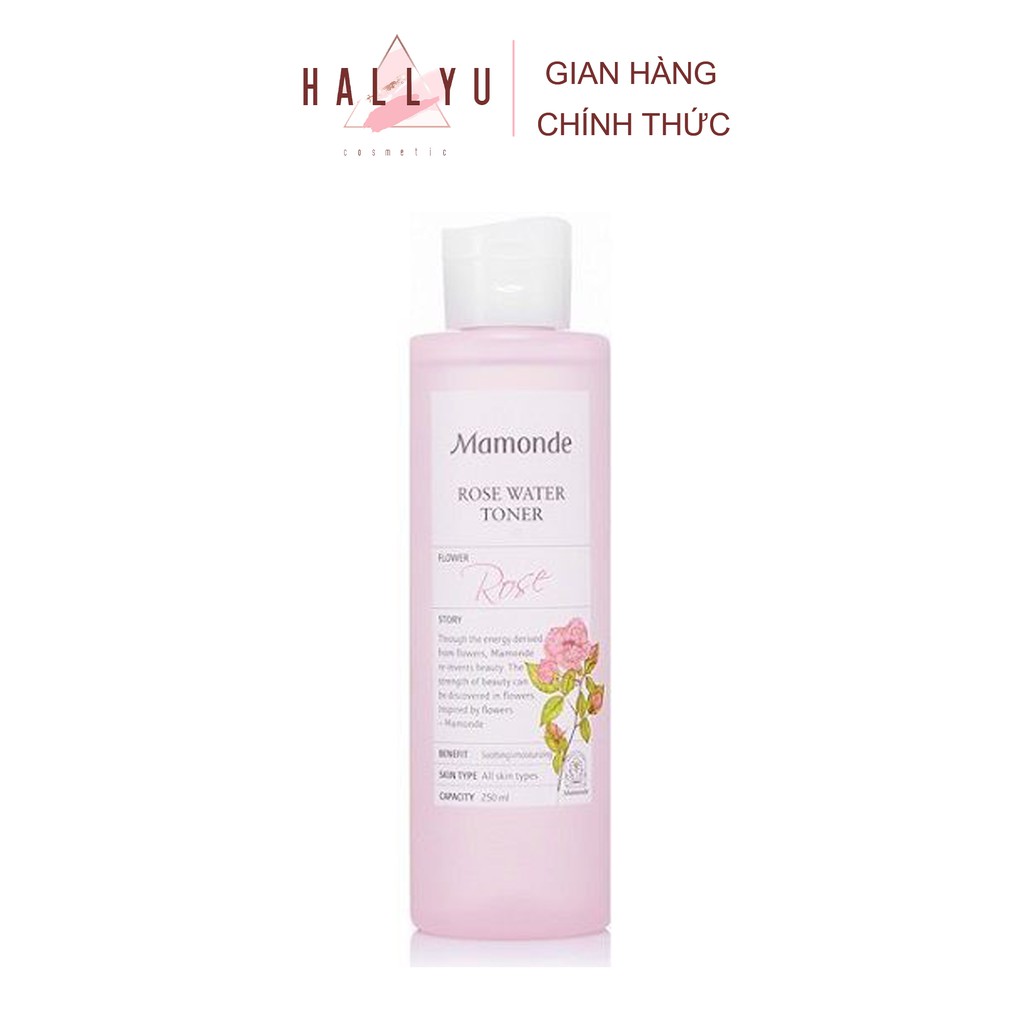 Nước Hoa Hồng Dưỡng Ẩm Mamonde Rose Water Toner 150ml