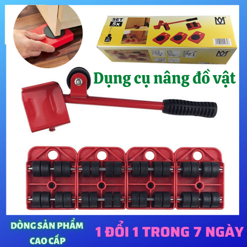 Bộ dụng cụ nâng và di chuyển đồ vật thông minh tiện lợi chịu lực tới 100kg - 200kg, dụng cụ không thể thiếu trong gia đình