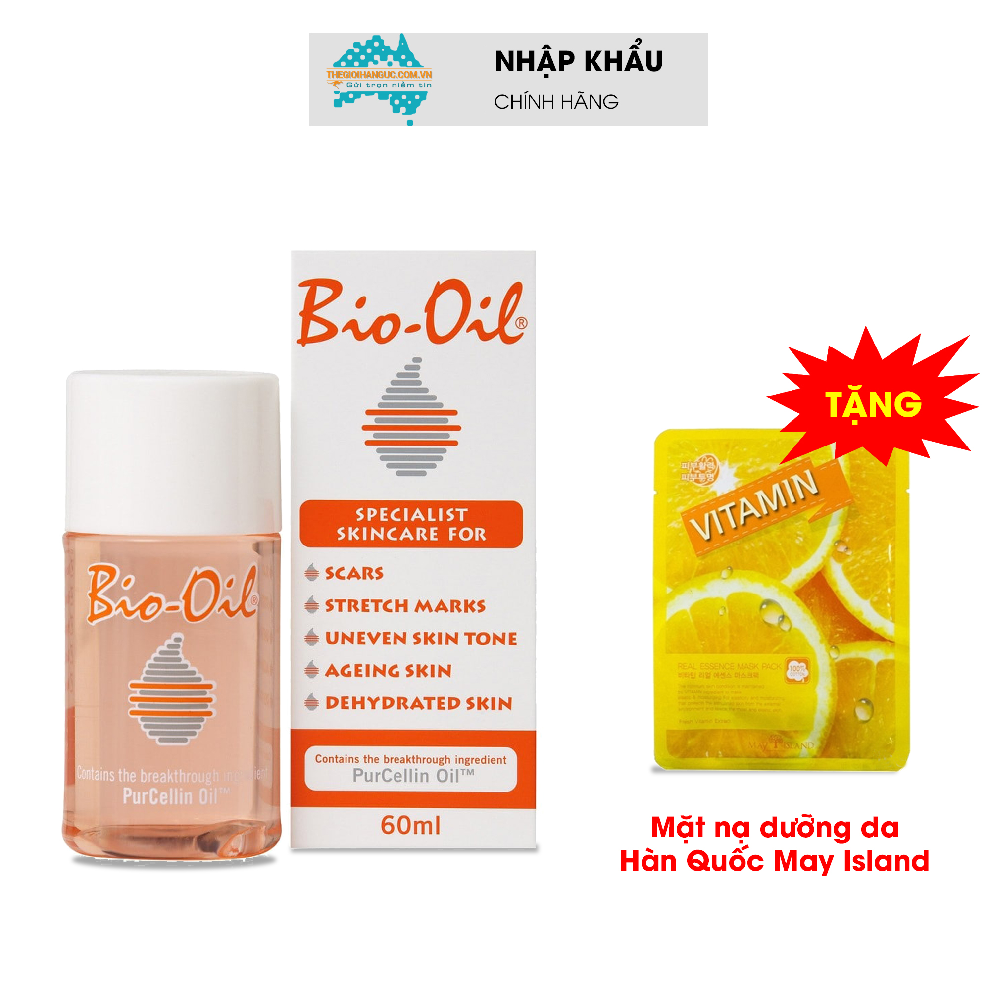 [HÀNG CHÍNH HÃNG] Tinh Dầu Trị Rạn Da, Làm Mờ Sẹo Hiệu Quả Bio Oil
