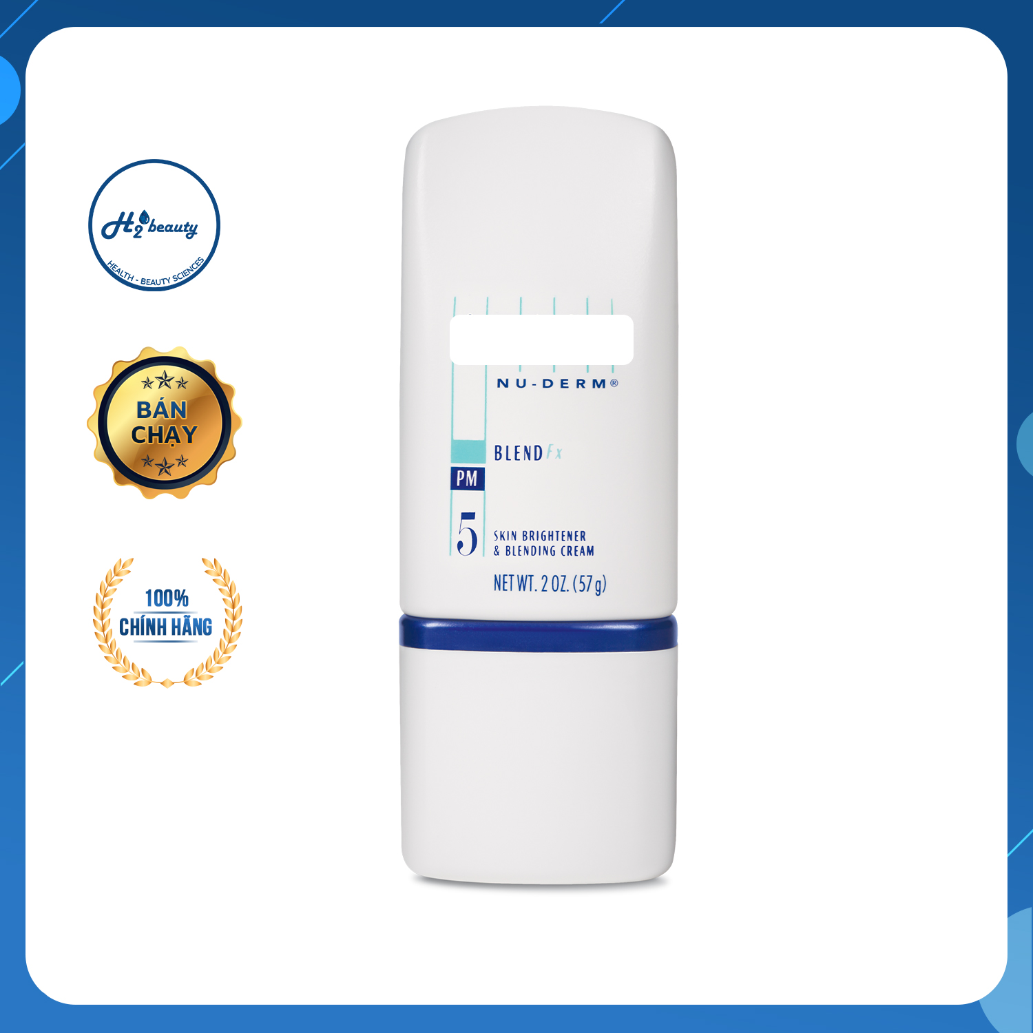 5fx 💕HOT💕 Kem Dưỡng Trắng Da, Giảm Sạm Nám Nu-Derm Blend Fx 5 ức chế tận gốc tế bào tạo sắc tố, hỗ trợ làm cho màu sắc da đồng đều tươi sáng và rạng rỡ - Lọ 57g 18 Ratings