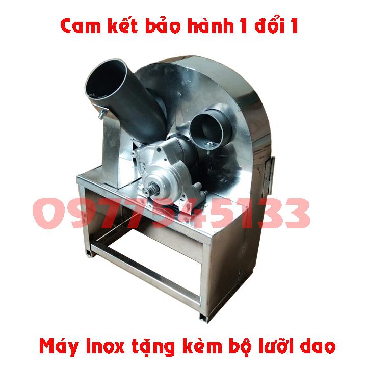 Máy thái hành, tỏi, xả, sung quay tay INOX 0977545133