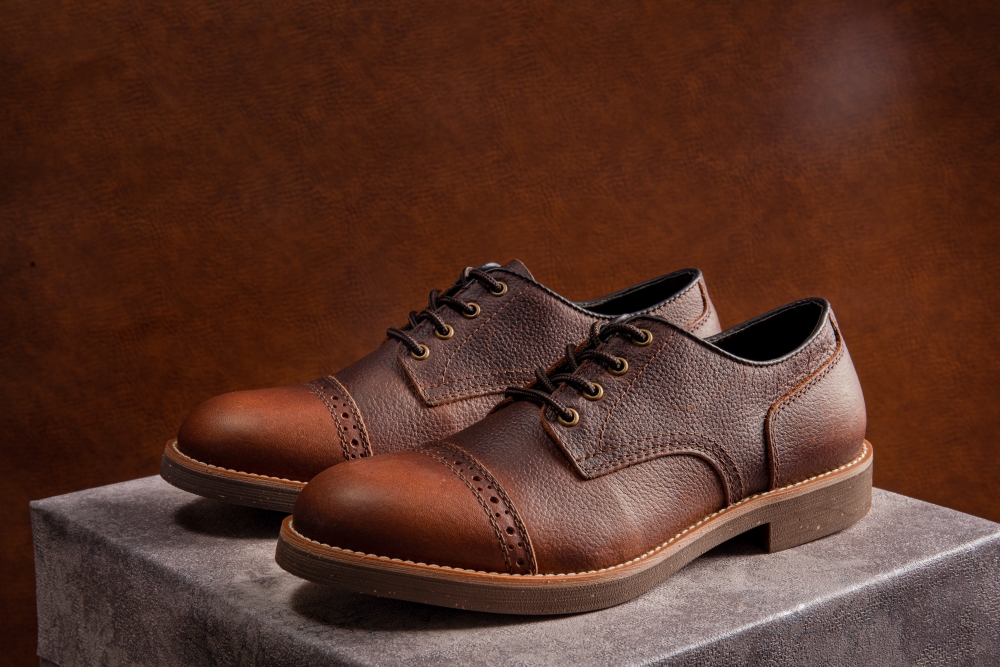 •Giày boot nam da bò sáp cao cấp cổ thấp. •OXFORD 2.0 COMMANDO SÁP ƯỚT - Steeler, đế khâu, phong cách workwear.