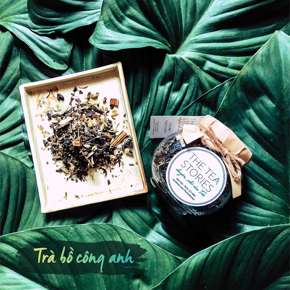 Trà bồ công anh thanh mát, dễ ngủ - trà hoa the tea stories