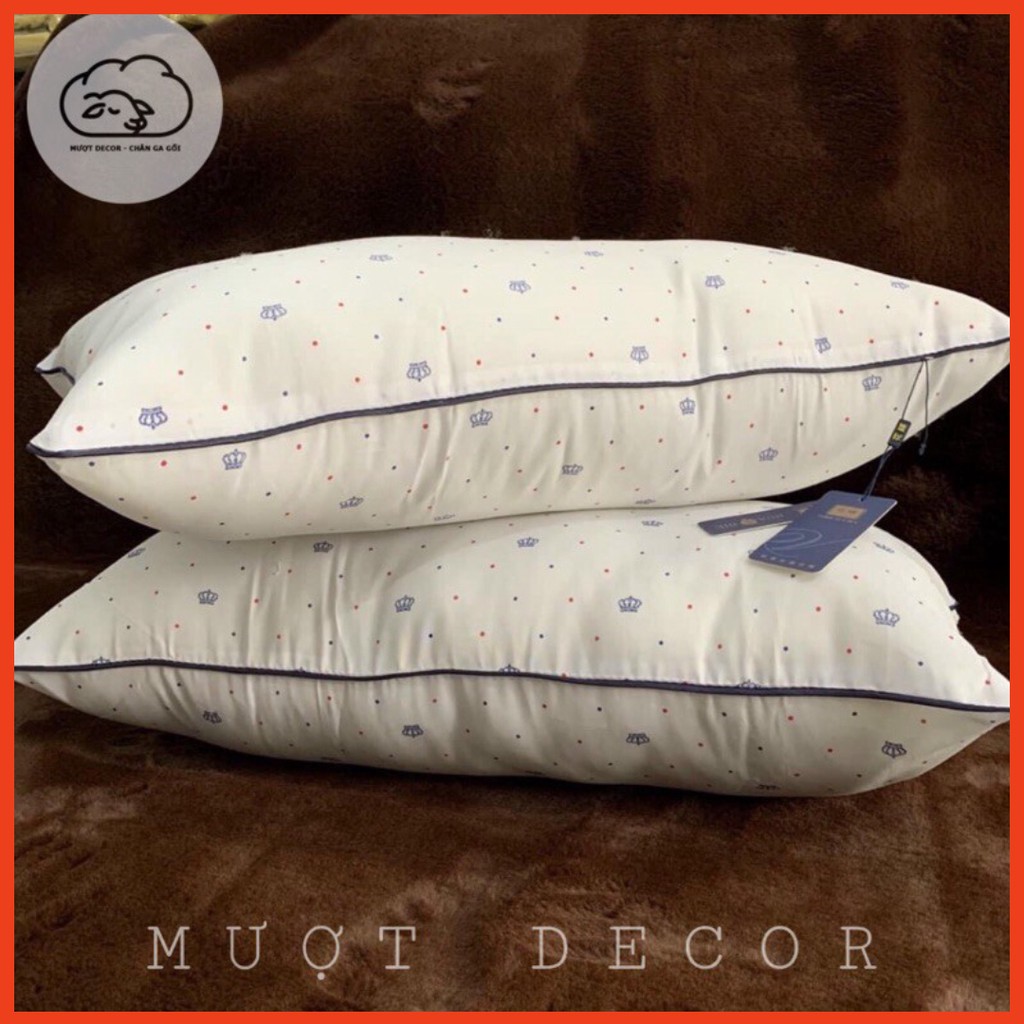 Ruột Gối ❤️ ruột gối nằm 50x70 hàng nhập khẩu chính hãng hilton êm mát kháng khuẩn không xẹp lún