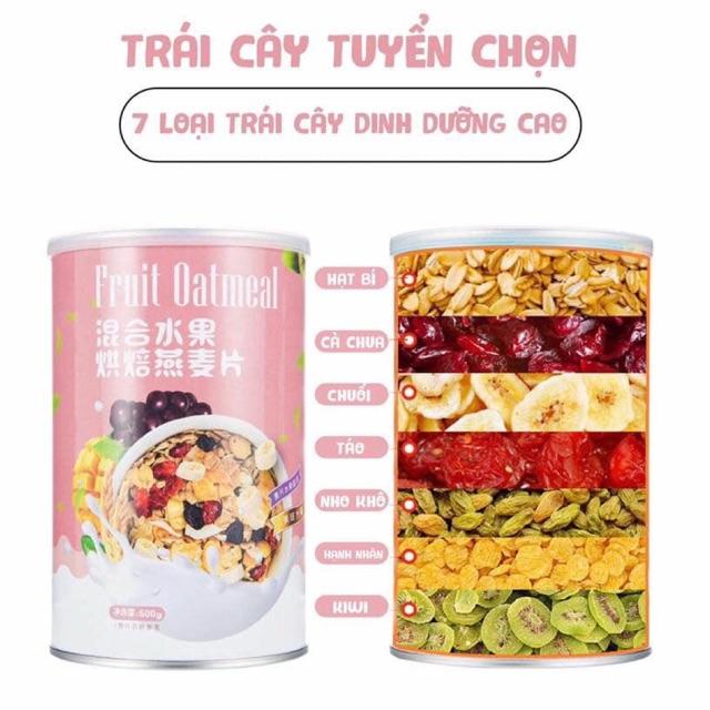 500g ngũ cốc ăn kiêng 7 loại trái cây