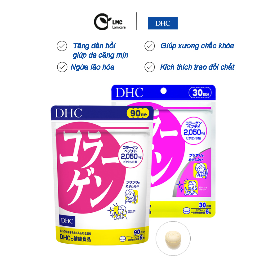 Viên uống collagen DHC Collagen - Lamicare