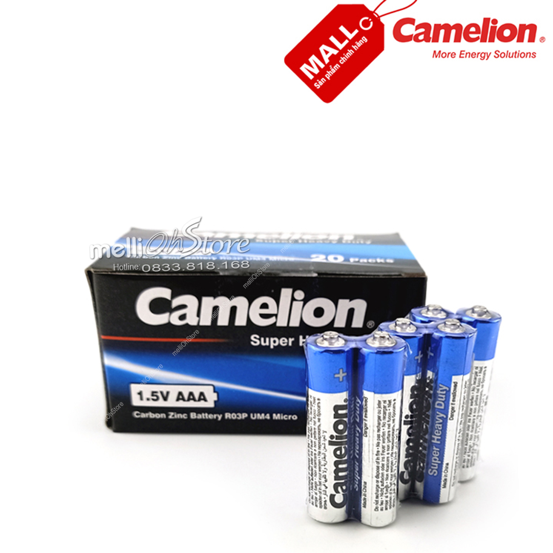 [HCM][CHÍNH HÃNG] Pin Tiểu AAA (3A) Camelion 1.5VOL Dùng cho đồng hồ, đồ chơi trẻ em, máy chụp hình, micro Karaoke, Chuột, Remote