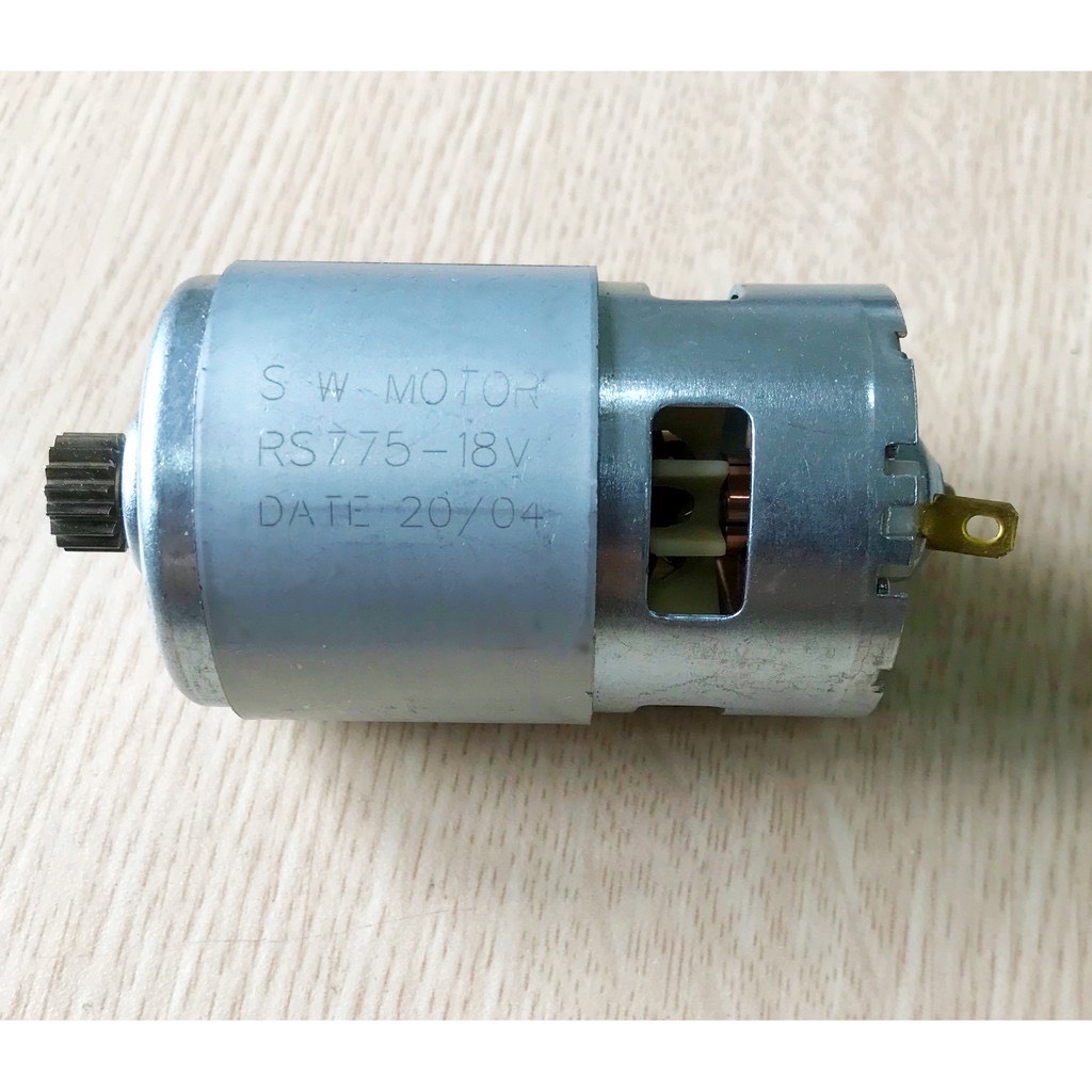 Motor dc 775 18v 16 răng trục tròn công suất cao