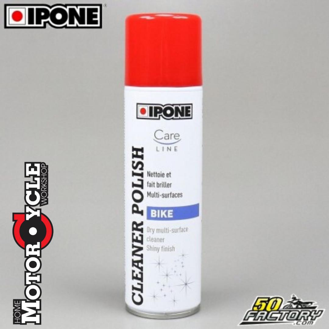 Chai xịt làm bóng tẩy vết xước trên bề mặt nhựa kim loại sơn xe – cleaner polish ipone