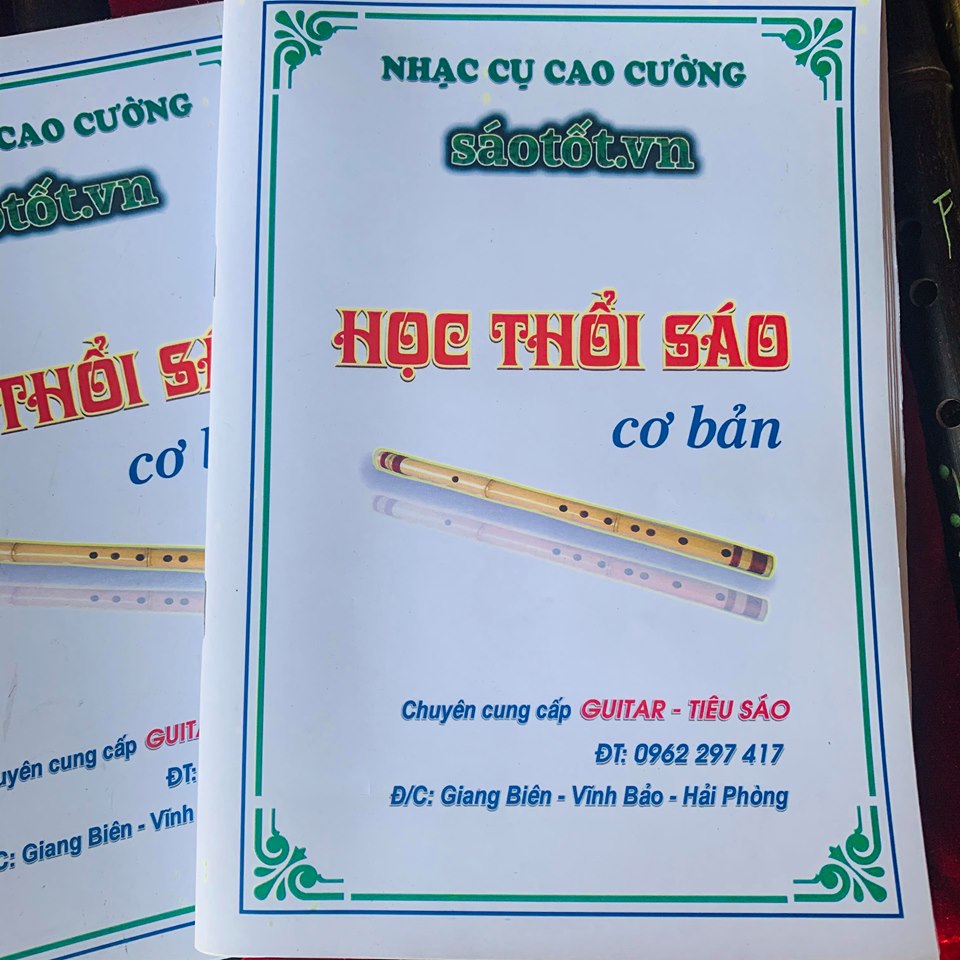 Sách Học Sáo Trúc Dễ Hiểu Nhất