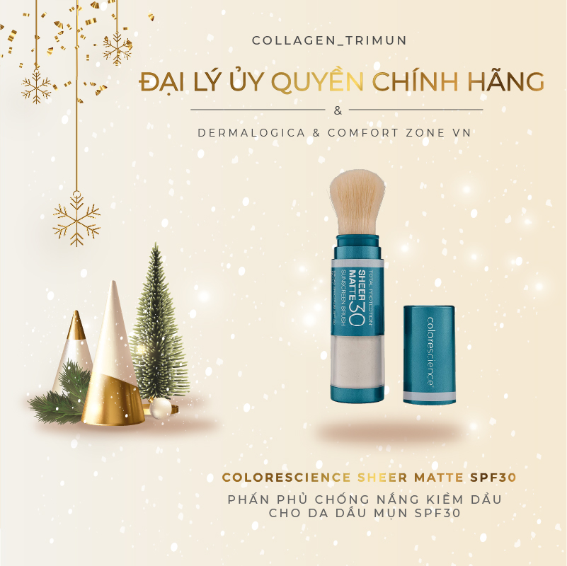 Collagen_trimun - Chống nắng Colorescience - Chống nắng khoáng dạng phấn phủ