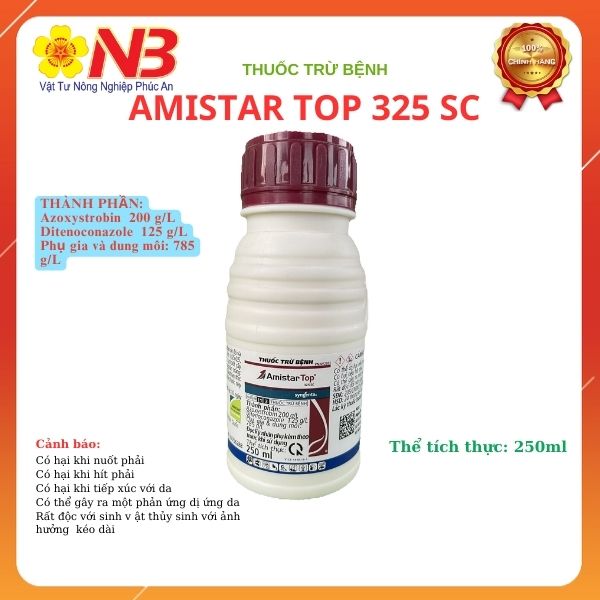 (BỆNH) Amistar Top 325SC (Chai 250ml) SYNGENTA