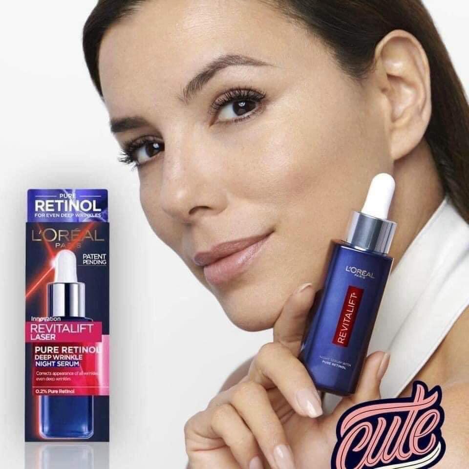 Serum dưỡng đêm loreal revitalift laser retinol