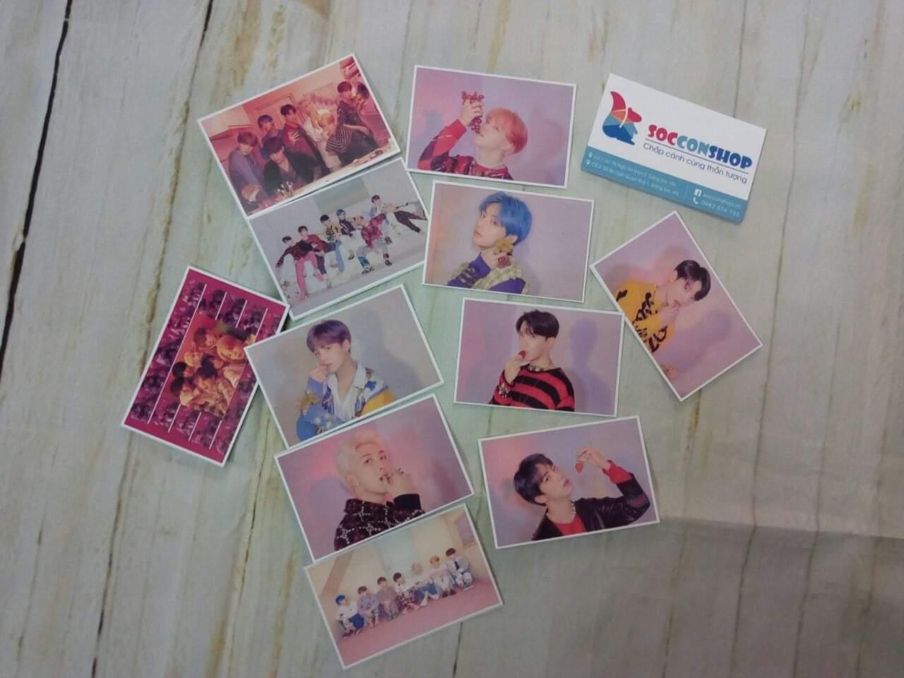 set ảnh chữ kí bts