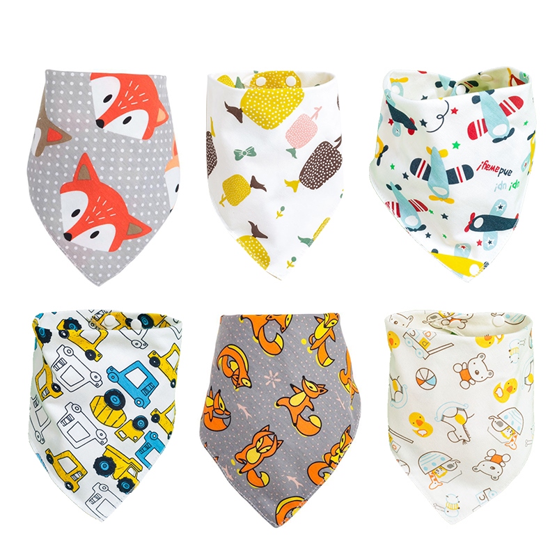JH 2022 New 0-3Y Cotton Children 39 s Bib Scarf Baby Stuff Newborn