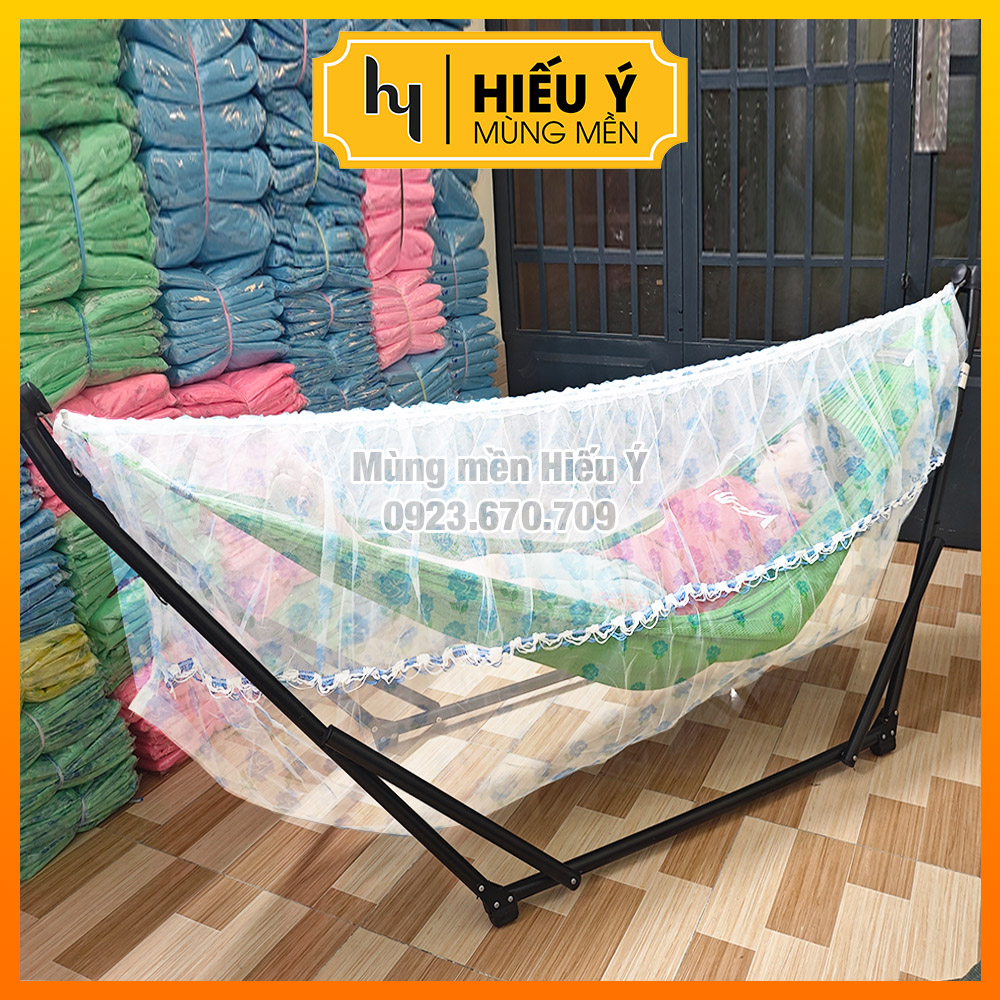 Mùng võng chống muỗi dùng được đủ size - ảnh thật | mùng mền hiếu ý