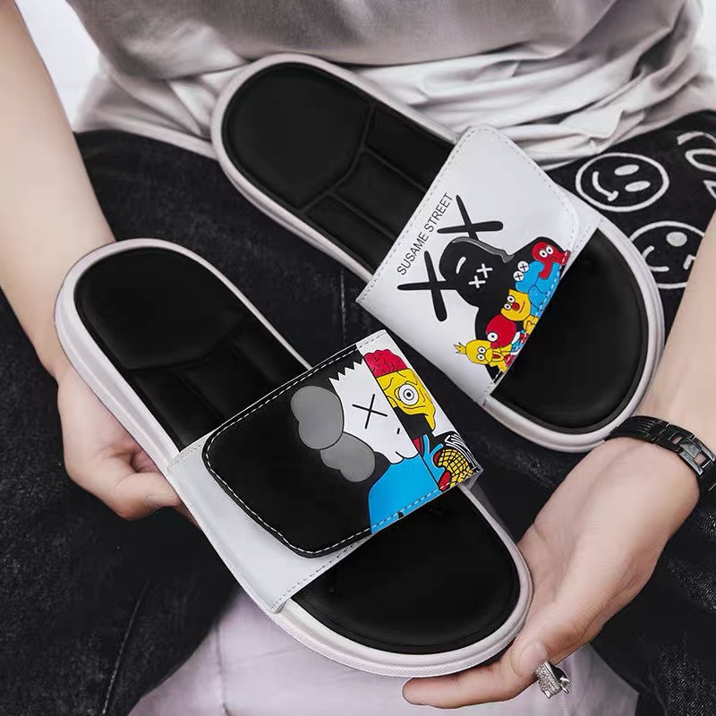 [FREE SHIP MAX] Dép hoạt hình ngộ nghĩnh Dép thời trang mẫu độc đáo lạ mắt