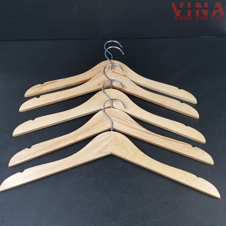 Móc gỗ treo quần áo giá rẻ- - Móc gỗ áo nam và nữ
