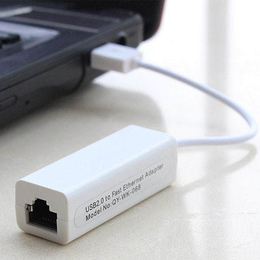 USB LAN kết nối laptop với mạng LAN nhanh hơn Wifi