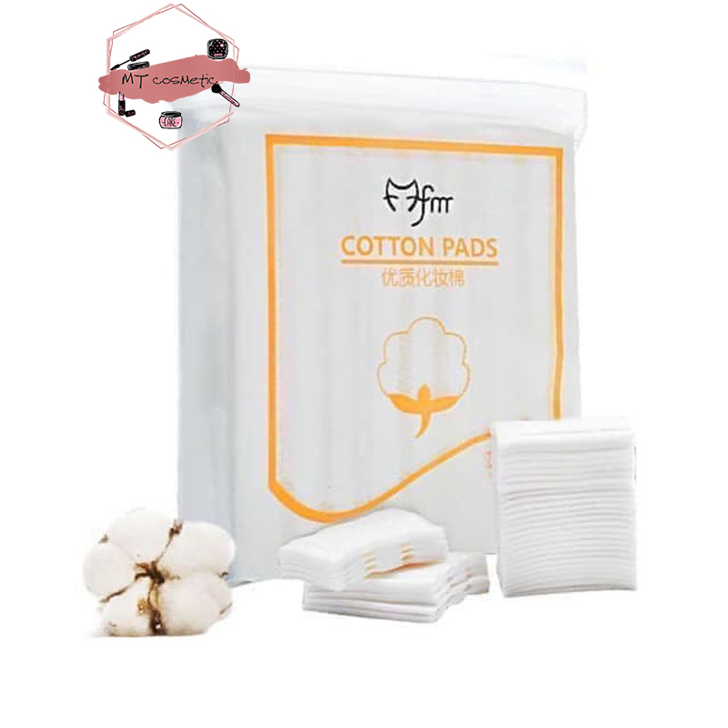 [Chính hãng] Gói bông tẩy trang 222 miếng Magic Lady 3 lớp - 100% cotton không xơ bông, thấm hút dung dịch dễ dàng, thân thiện với làn da - Phụ kiện trang điểm