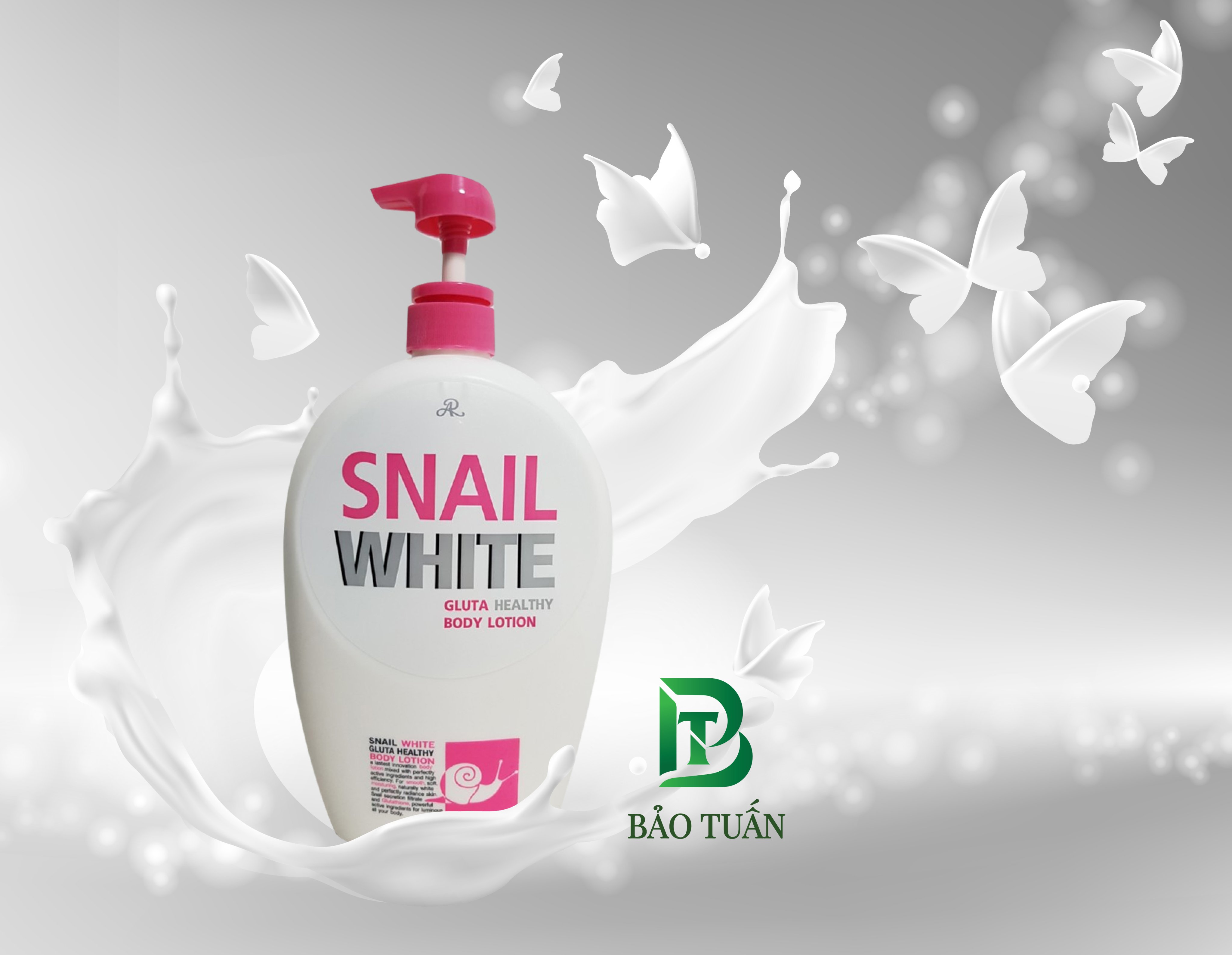 [HCM]SỮA TẮM ỐC SÊN SNAIL WHITE GLUTA HEALTHY BODY WASH