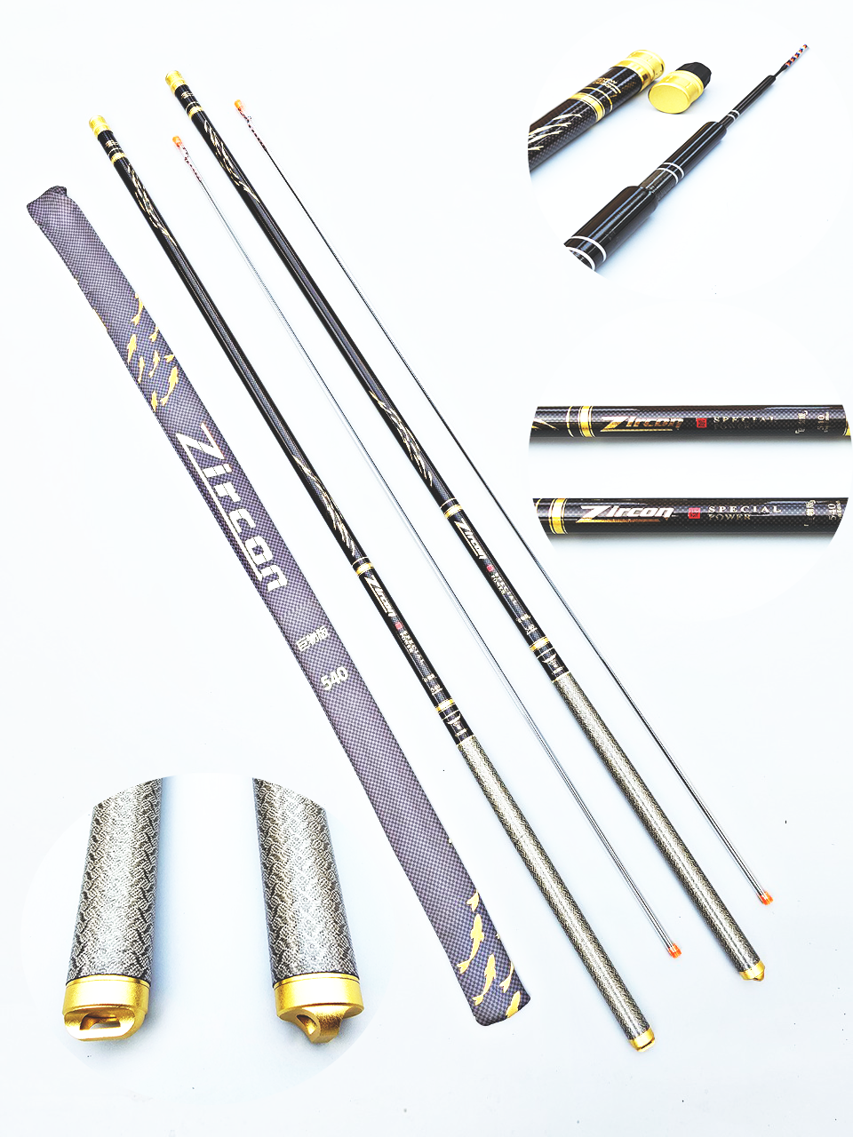  Cần Câu tay TORO ZIRCON 6h Bảo hành 1 năm gồm lóng gốc 