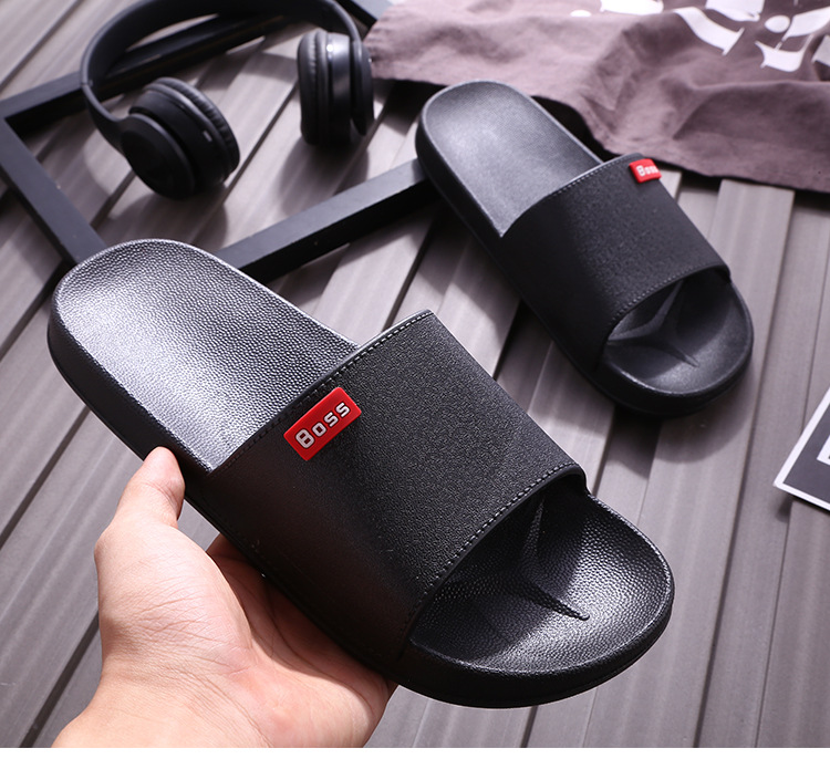 Dép nam nữ quai ngang đúc nguyên khối bền đẹp phong cách dép lê nam BOSS sz từ 36-45 (cho cả nam và nữ)