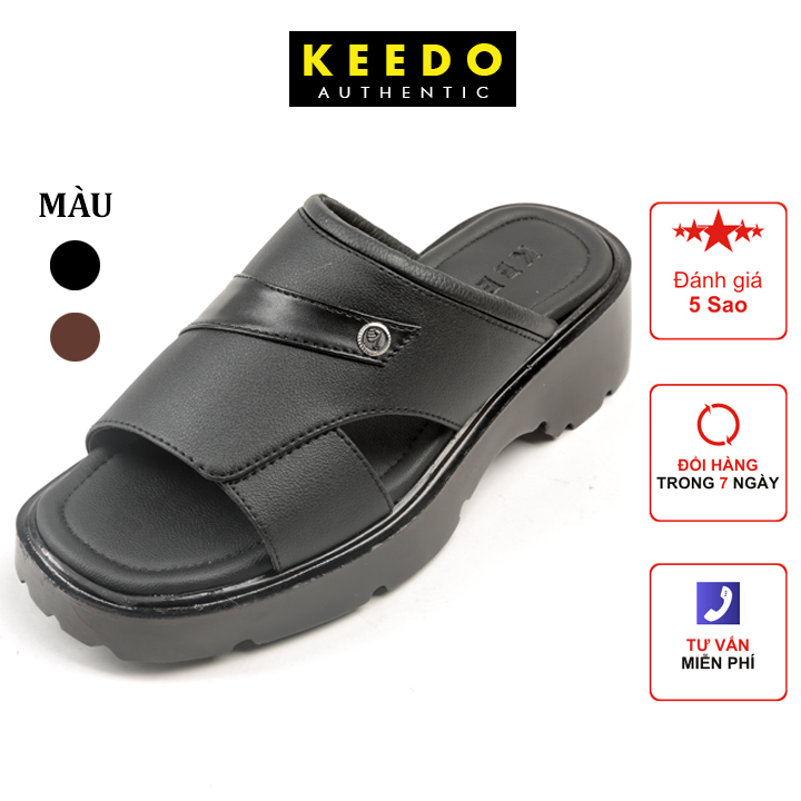 Dép nam trung niên đế cao keedo kdn10