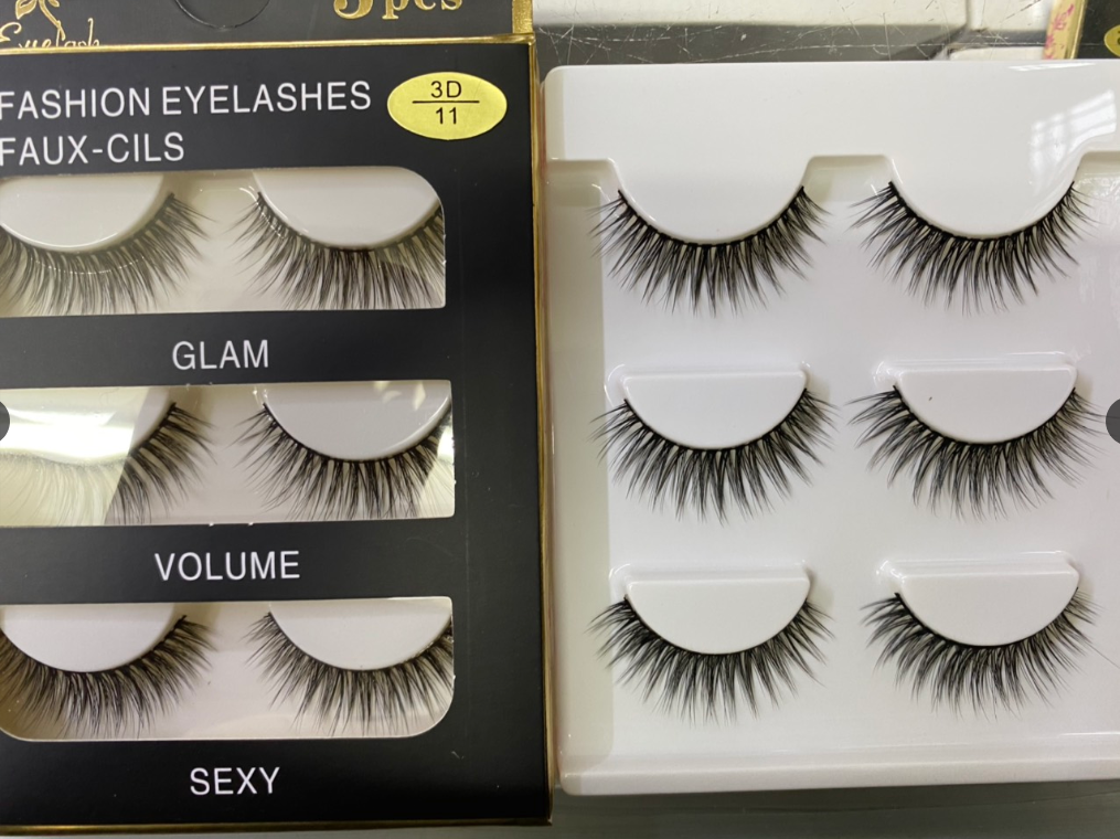 Mi Giả Lông Mi Chồn 3D siêu tự nhiên (Hộp 3 cặp) 7giftshop