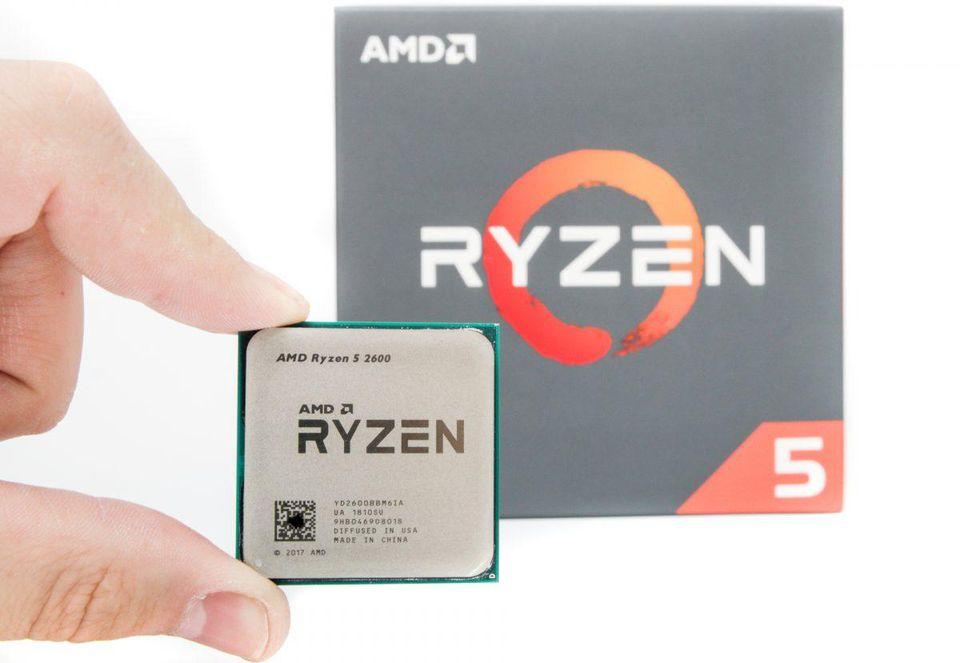 Bộ vi xử lí cpu amd ryzen 5 2600 tray no fan