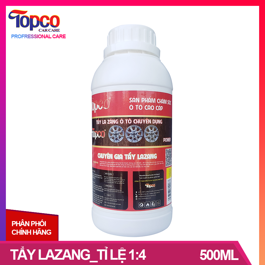 Dung dịch vệ sinh Lazang chuyên dụng TOPCO 500ml