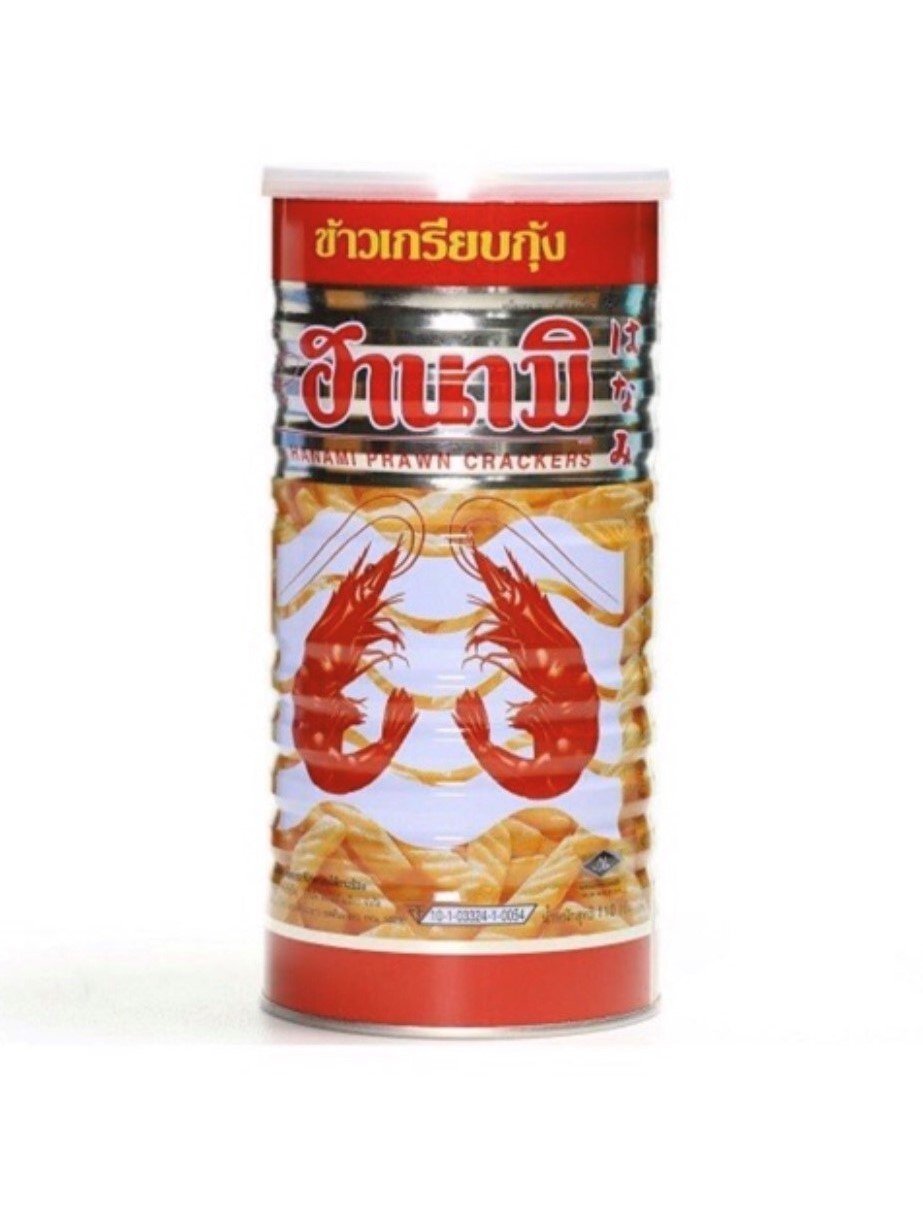 HANAMI Combo 3 Snack Tôm Thái lon 110g