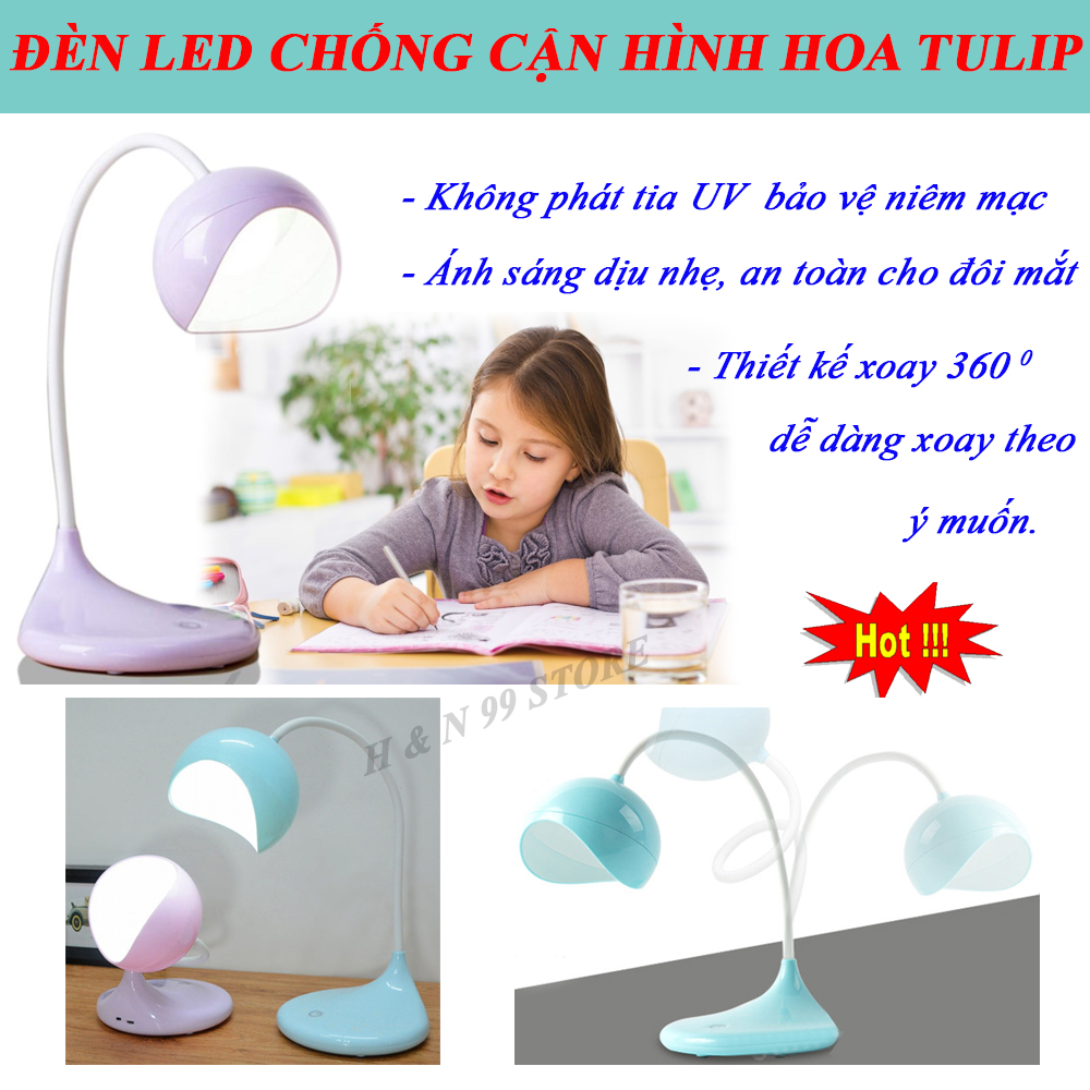 Đèn Chống Cận Loại Nào Tốt, Đèn Led Chống Cận Cho Bé, Đèn Led Chống Cận. Ánh Sáng Tự Nhiên, An Toàn Và Bảo Vệ Đôi Mắt, Không Phát Xạ Tia UV, Thiết Kế Xinh Xắn, Nhỏ Gọn. TẶNG KẸP ĐUỔI MUỖI - MUA NGAY !!!!