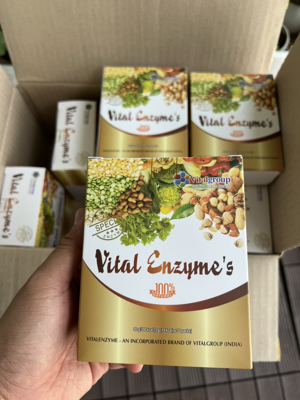 Vital Enzyme s cửa sổ vàng chính hãng Hàn Quốc
