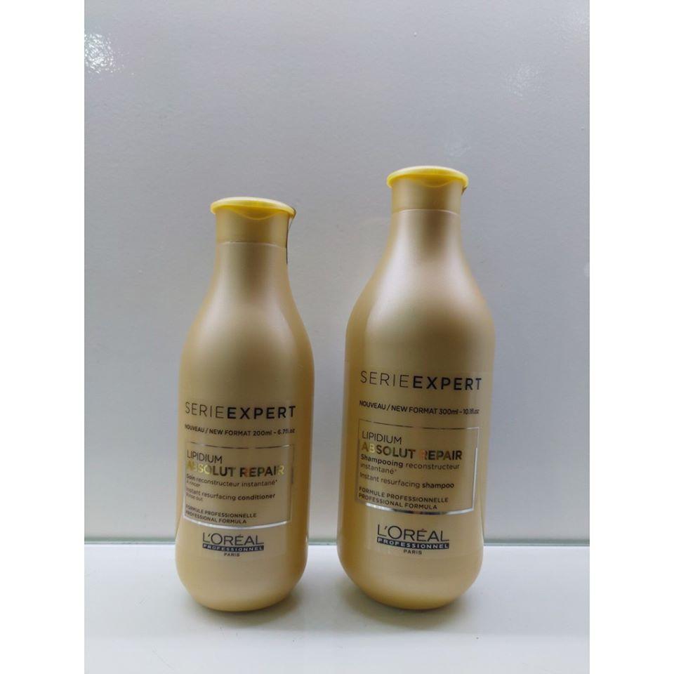 Dầu gội - xả loreal professionel phục hồi hư tổn 300ml