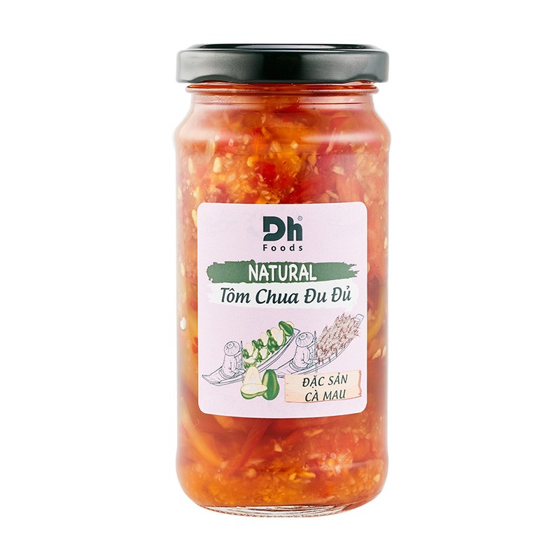 Natural tôm chua đu đủ