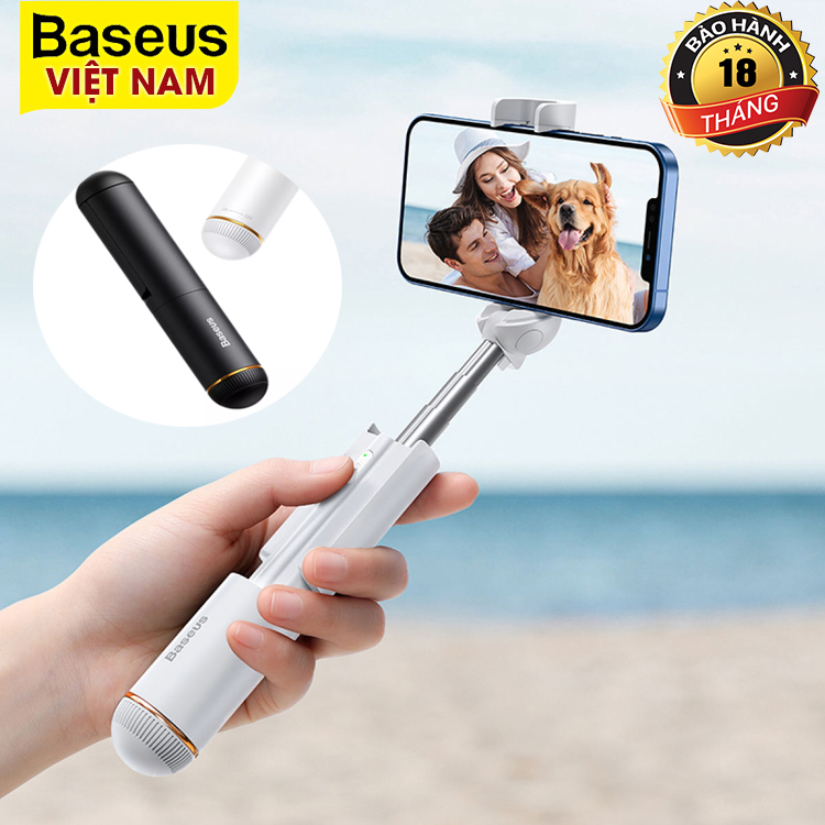 [BẢO HÀNH 12 THÁNG] Gậy tự sướng không dây Baseus Mini Bluetooth Selfie Stick có thể gập lại có thể mở rộng Monopod cho iPhone/ Xiaomi/Samsung