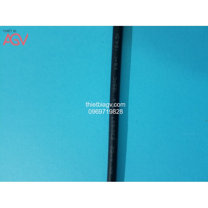 Ống co nhiệt phi 2 phi 3 phi 4 phi 6 phi 8 phi 10 phi 12 màu đen