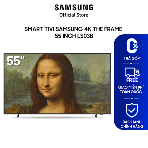 Smart Tivi Samsung 4K The Frame 55 inch LS03B