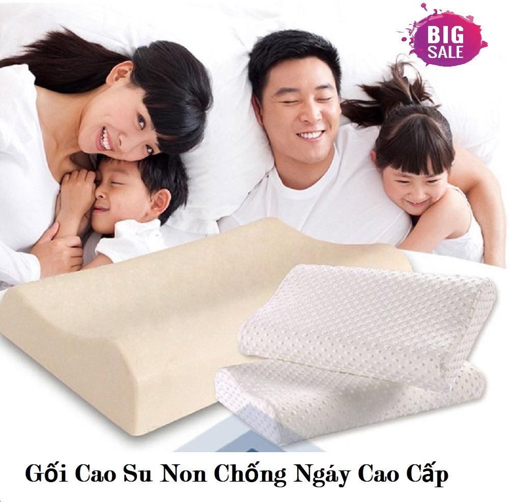 Gối cao su non có tốt không, Gối cao su non, Gối Cao Su Non Cao Cấp Chống Ngáy Ngủ, Độ Đàn Hồi Tốt Bảo Vệ Đốt Sống Cổ, Kiểu Dáng Đẹp, Giúp Bạn Có Giấc Ngủ Ngon, Bảo Vệ Sức Khỏe - Hot 2019, Dòng Gối Bán Chạy.