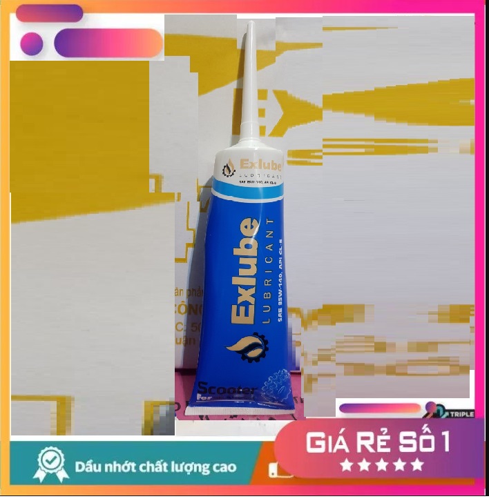 [Chính hãng] Nhớt Hộp Số Xe Ga Cao Cấp EX Scooter Gear SAE 80W90, nhớt lap xe tay ga EX 120ml