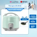 (Chỉ 25-29.06)Nồi cơm điện Elmich 1.2L RCE-9126