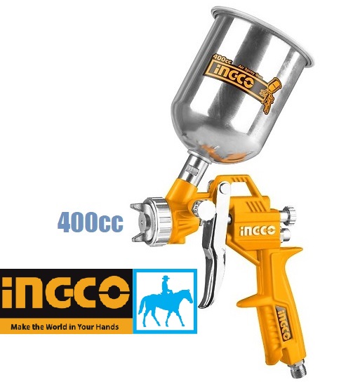 Dụng cụ phun sơn 400cc ingco asg4041