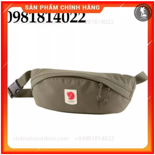 Túi đeo bụng kanken fj ulvo hip pack medi - vải g1000 chống thấm nước