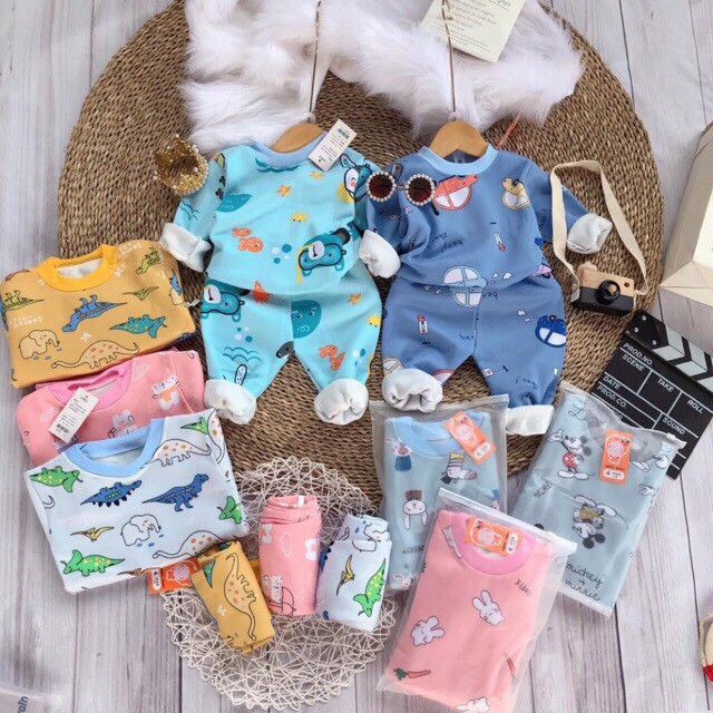 Bộ Nỉ Bông Cho Bé Trai & Bé Gái Từ 5kg đến 15kg [ HÀNG CHUẨN ] - JKIDS