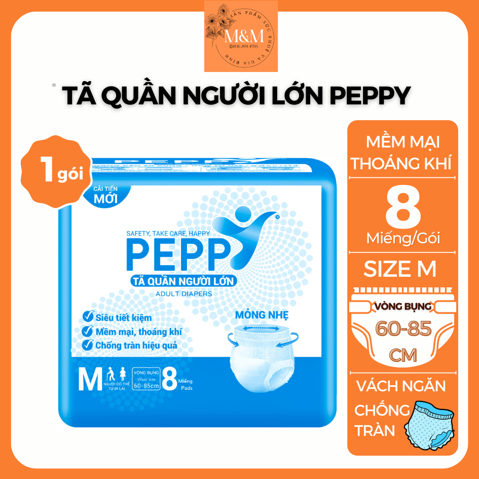 Tã quần người lớn Kerry Peppy size M/L