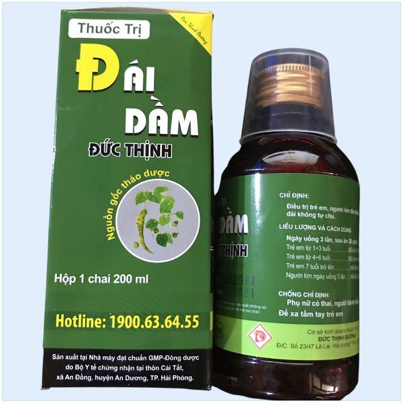 [HÀNG CHUẨN] Đ.ái dầ.m Đức Thịnh 200ml - Hỗ trợ tiểu tiện không tự chủ