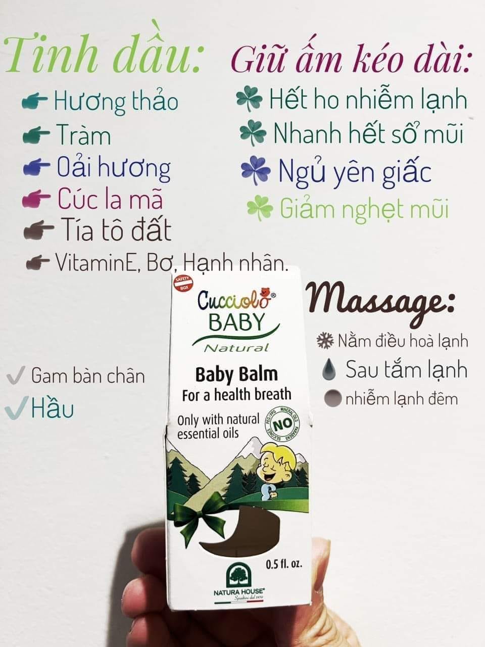 Sáp Giữ Ấm Baby Cucciolo